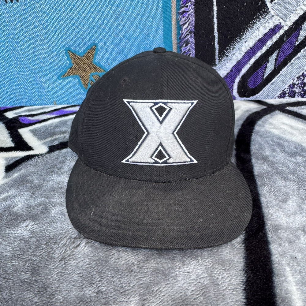 Xavier New Era 9Fifty Snapback‎ Hat Embroidered Blue Musketeers